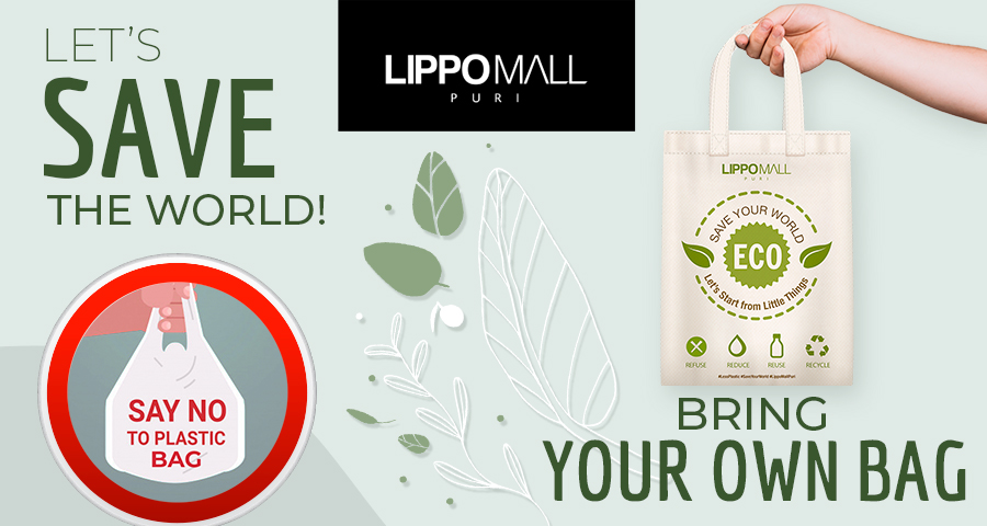  Bring your own bag Promo in lippo mall puri st. moritz